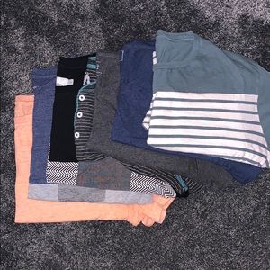 Assorted T-shirts, size Large